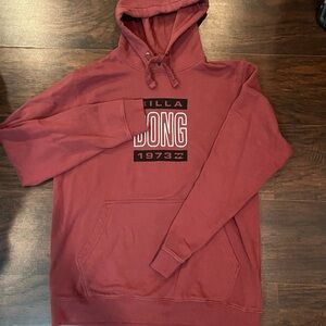 Billabong Men's Burgundy Hoodie